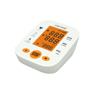 3.46in LCD Medis Portabel Tekanan Darah Manset Bp Alat Ukur Antarmuka USB