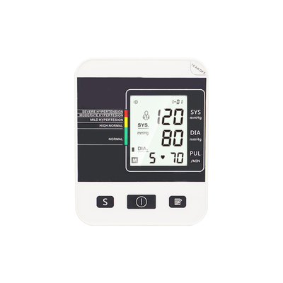 3.5in Rumah Monitor Tekanan Darah Medis Lengan Atas Bp Monitor 0 Sampai 290mmHg
