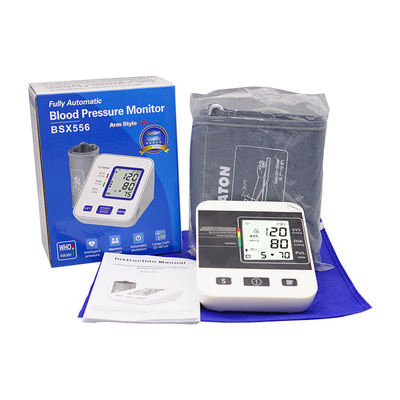 3.5in Rumah Monitor Tekanan Darah Medis Lengan Atas Bp Monitor 0 Sampai 290mmHg