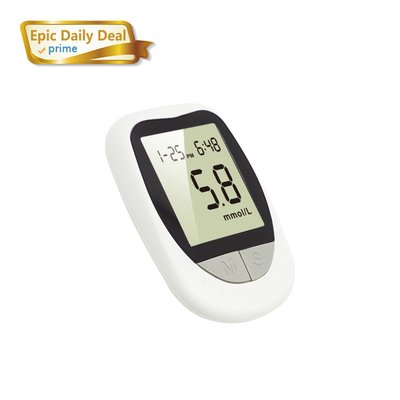 Monitor Glukosa Rumah Plastik Kit Pengujian Diabetes ODM OEM