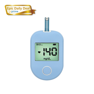 1 Sampai 33.3mmol/ L Home Glucose Monitors Portable Code Free Blood Glucose Meter