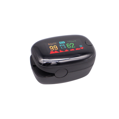 ISO Finger Blood Oxygen Meter Home Medical Pulse Oximeter Empat Warna OLED 0.96&quot;