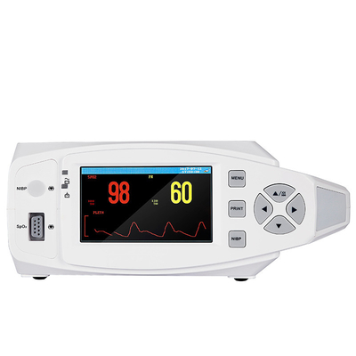 TFT Medical Multi Parameter Veterinary Monitor Monitor Pasien Portabel SpO2 EKG