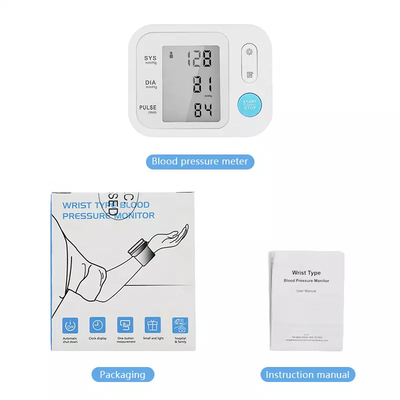 Smart Wrist Home Medical Tekanan Darah Monitor Peralatan Pengujian Medis
