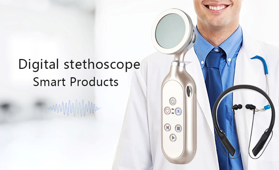Bluetooth Home Hospital Stetoskop Digital Elektronik Cerdas Nirkabel