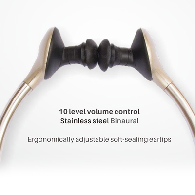 Dokter Stainless Steel Stetoskop Digital Peralatan Medis Cerdas