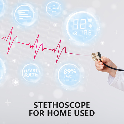 Sound Tracks Recording Digital Smart Bluetooth Stethoscope Untuk Pemantauan Yang Akurat