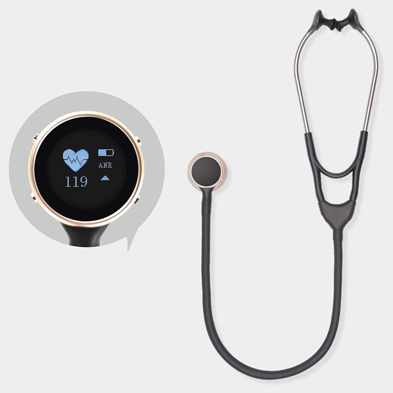 Sound Tracks Recording Digital Smart Bluetooth Stethoscope Untuk Pemantauan Yang Akurat